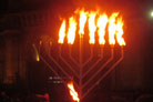 Chanukah Celebration Bathes Mumbai’s Gateway to India in Light